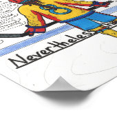 彼女はしつこくアスリートした ポスター (角)