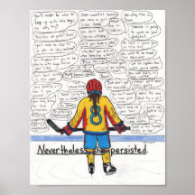 彼女はしつこくアスリートした