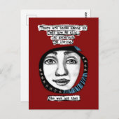 彼女はそのポストカードではなかった ポストカード (正面/裏面)