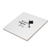 彼女はそれをやったおめでとう卒業を追加の学生名ye タイル (側面)