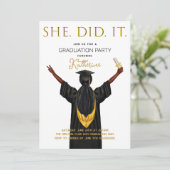 彼女はそれを卒業した 招待状 (スタンド正面)