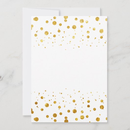 彼女はそれを卒業した 招待状 (裏面)