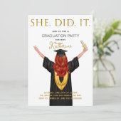 彼女はそれを卒業招待状した 招待状 (スタンド正面)