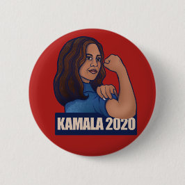 彼女はそれを行うことができるKAMALA 2020投票Kamala Harris 缶バッジ