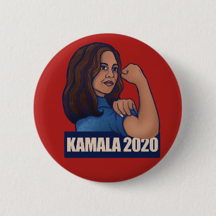 彼女はそれを行うことができるKAMALA 2020投票Kamala Harris 缶バッジ