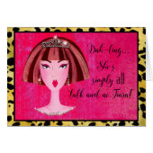 「彼女はただの口ばかりで、ティアラは口にしないのだ!」 (正面横)