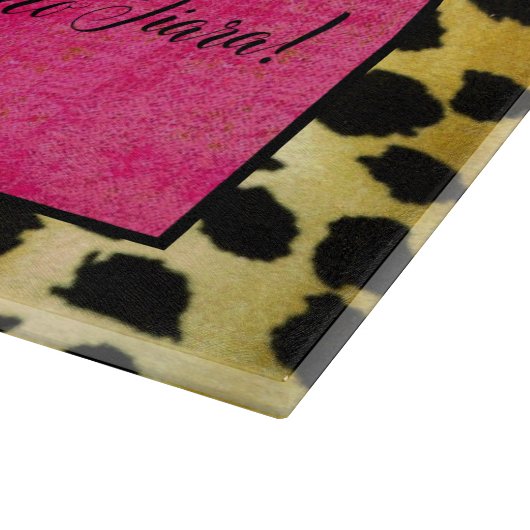 「彼女はただの口ばかりで、ティアラは口にしないのだ!」 カッティングボード (角)