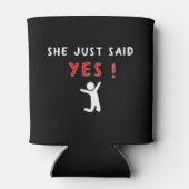 彼女はちょうどyesと言った 缶クーラー (裏面)