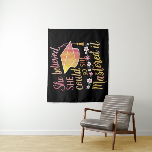 彼女はできると信じたので、それを習得したよ グラッド タペストリー (インサイチュ)