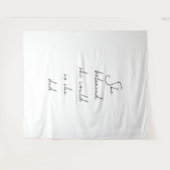 彼女はできると信じた - インスピレーションの名言 タペストリー (正面(横))