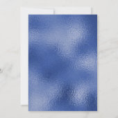 彼女はできると信じた ガール ブルー 卒業式 招待状 (裏面)