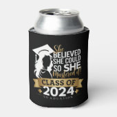彼女はできる!と信じたからこそそれを極めた 2024 缶クーラー (缶正面)
