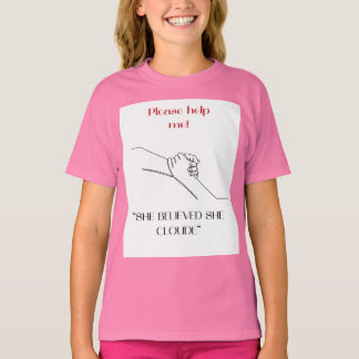 "彼女はできる"と信じたデザインテイスト Tシャツ
