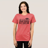 彼女はできる+と信じた オリジナルTシャツ トライブレンドTシャツ (正面全面)