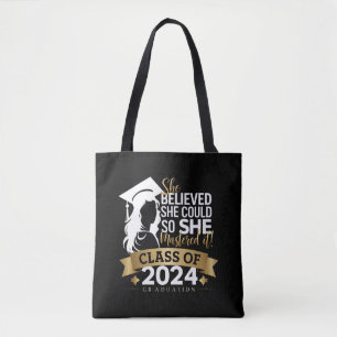彼女はできる と信じて マスターした 2024 トートバッグ