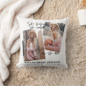 彼女はで信じきるだけ卒業した クッション (ブランケット)