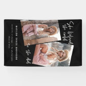 彼女はで信じきるだけ卒業した 横断幕 (横)