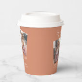 彼女はで信じきるだけ、卒業の紙を書いた 紙コップ (左)