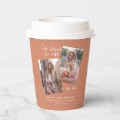 彼女はで信じきるだけ、卒業の紙を書いた 紙コップ (裏面)