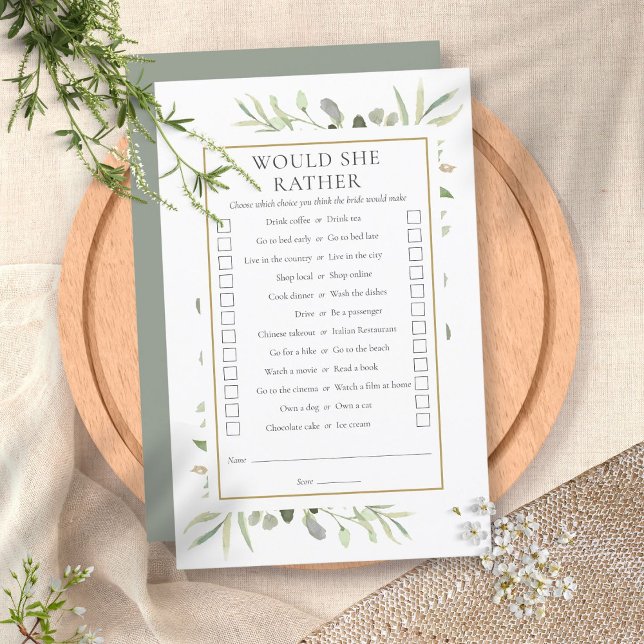 彼女はどちらを好む？ ブライダルシャワーティーパーティゲーム (クリエイターアップロード済み)
