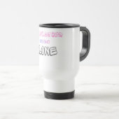 彼女はひとりで帝国を築く モチベーションTravel Mug トラベルマグ (正面右)