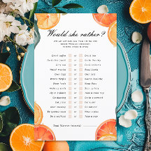 彼女はむしろアペロスピリッツブライダルシャワーゲーム