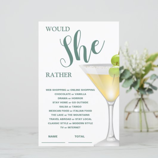 彼女はむしろエレガントブライダルゲーム招待状 (スタンド正面)