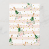 彼女はむしろシャンパンのフローラパーティーゲーム エンクロージャーカード (裏面)