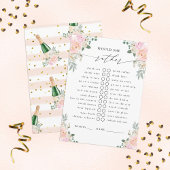 彼女はむしろシャンパンのフローラパーティーゲーム エンクロージャーカード