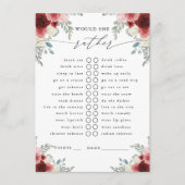 彼女はむしろシャンパンフローラパーティーゲームEnclo エンクロージャーカード (正面)