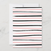 彼女はむしろスクープブライダルシャワーゲームを 招待状 (裏面)