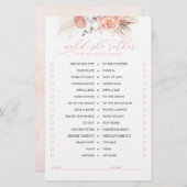 彼女はむしろピンクのフローラブライダルゲーム (正面/裏面)