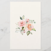 彼女はむしろフローラの葉のブライダルシャワーゲーム (裏面)