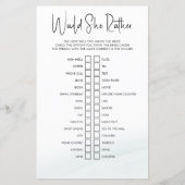 彼女はむしろブライダルシャワーゲームの緑の洗浄 (正面)