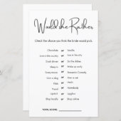 彼女はむしろブライダルシャワーゲーム (正面/裏面)