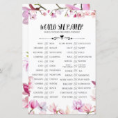 彼女はむしろブライダルシャワー (正面/裏面)