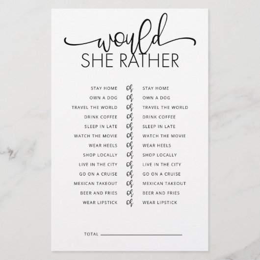 彼女はむしろブライダルシャワー (正面)