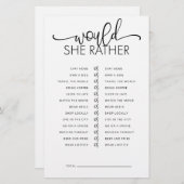 彼女はむしろブライダルシャワー (正面/裏面)