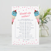 彼女はむしろブライダルシャワー 招待状 (スタンド正面)