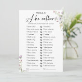 彼女はむしろブライダルシャワー 招待状 (スタンド正面)