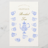 彼女はむしろブライダル茶の中国セットのレースエレガント チラシ (裏面)