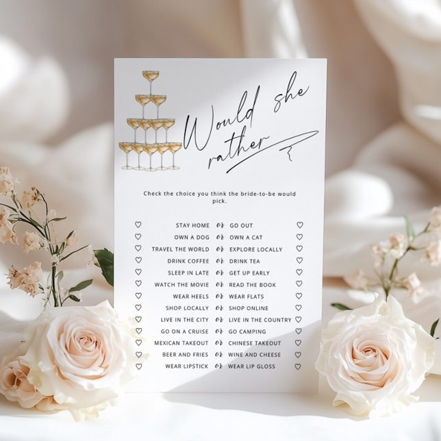 彼女はむしろプロセッコのブライダルシャワーゲーム (クリエイターアップロード済み)