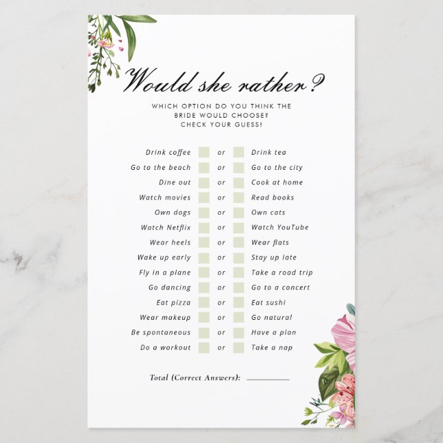 彼女はむしろマルガリータのメキシコのブライダルゲーム (正面)