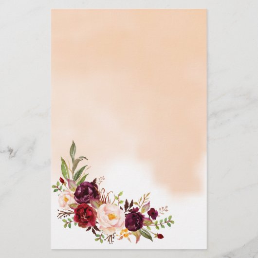 彼女はむしろマルサラのブライダルシャワーのゲームカード チラシ (裏面)