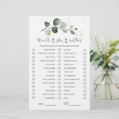 彼女はむしろユーカリブライダルシャワーゲーム (スタンド正面)