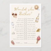 彼女はむしろワイナリーピクニックバチェロレッテ エンクロージャーカード (正面)