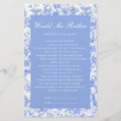 彼女はむしろ何か青いブライダルゲームを可愛い (正面)