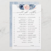 彼女はむしろ埃っぽい青いブライダルシャワーの試合を (正面/裏面)