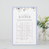 彼女はむしろ埃っぽい青いワイルドフラワーシャワーゲームを (スタンド正面)