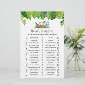 彼女はむしろ恐竜の赤ちゃんシャワーのゲーム (スタンド正面)